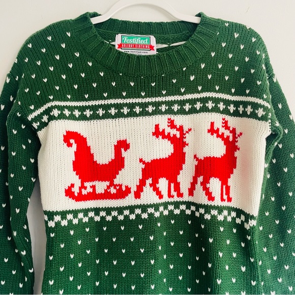 FESTIFIED NWT Holiday Sweater - Picture 3 of 15